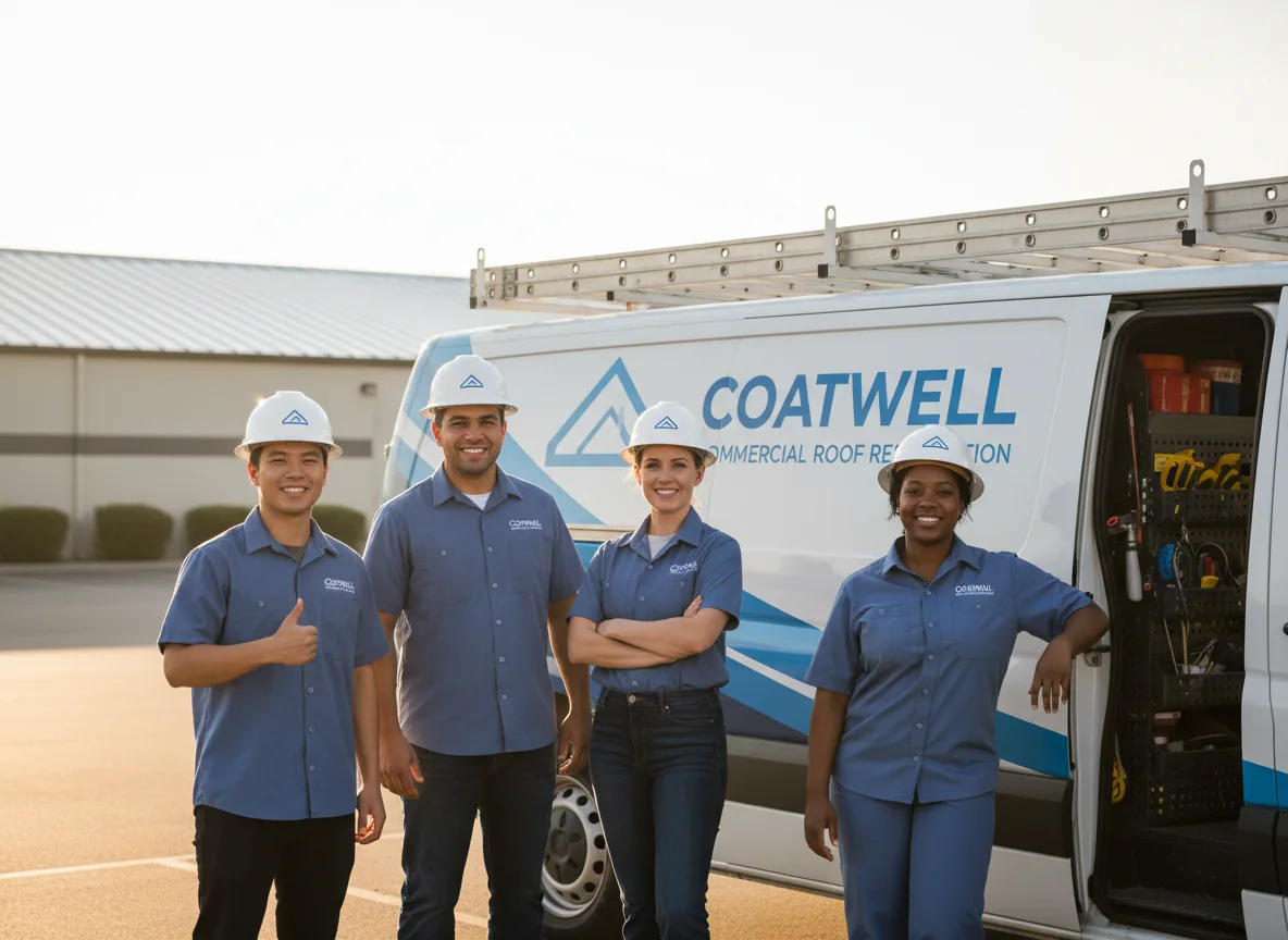 Commercial roof coating company in Brant, MI